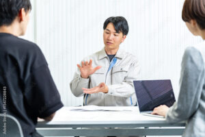 会議・提案（素材写真）